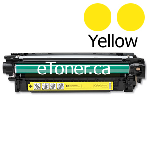 CE272A - HP 650A CE272A YELLOW COMPATIBLE MADE IN CANADA TONER FOR CP5520 CP5520xh CP5520n CP5